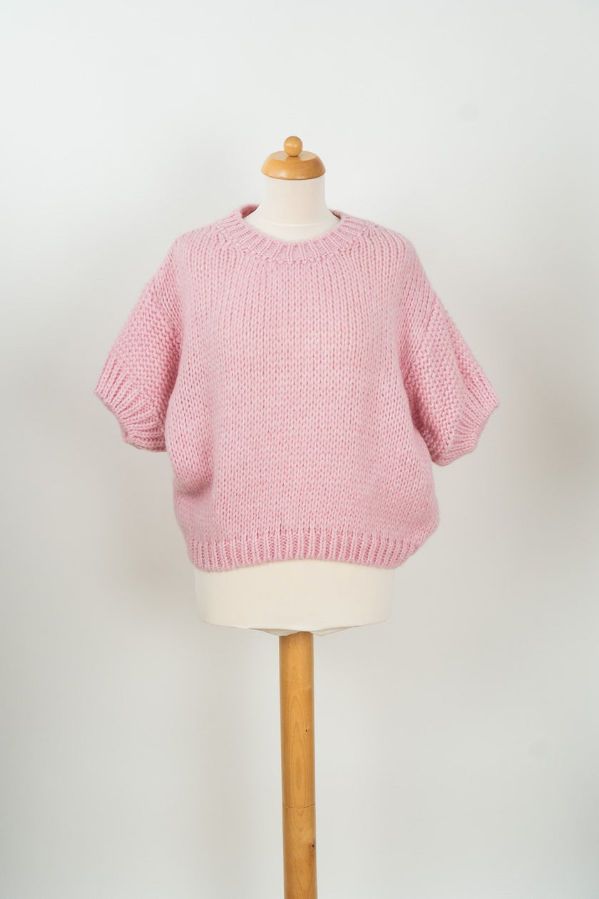 Roze oversized truitje