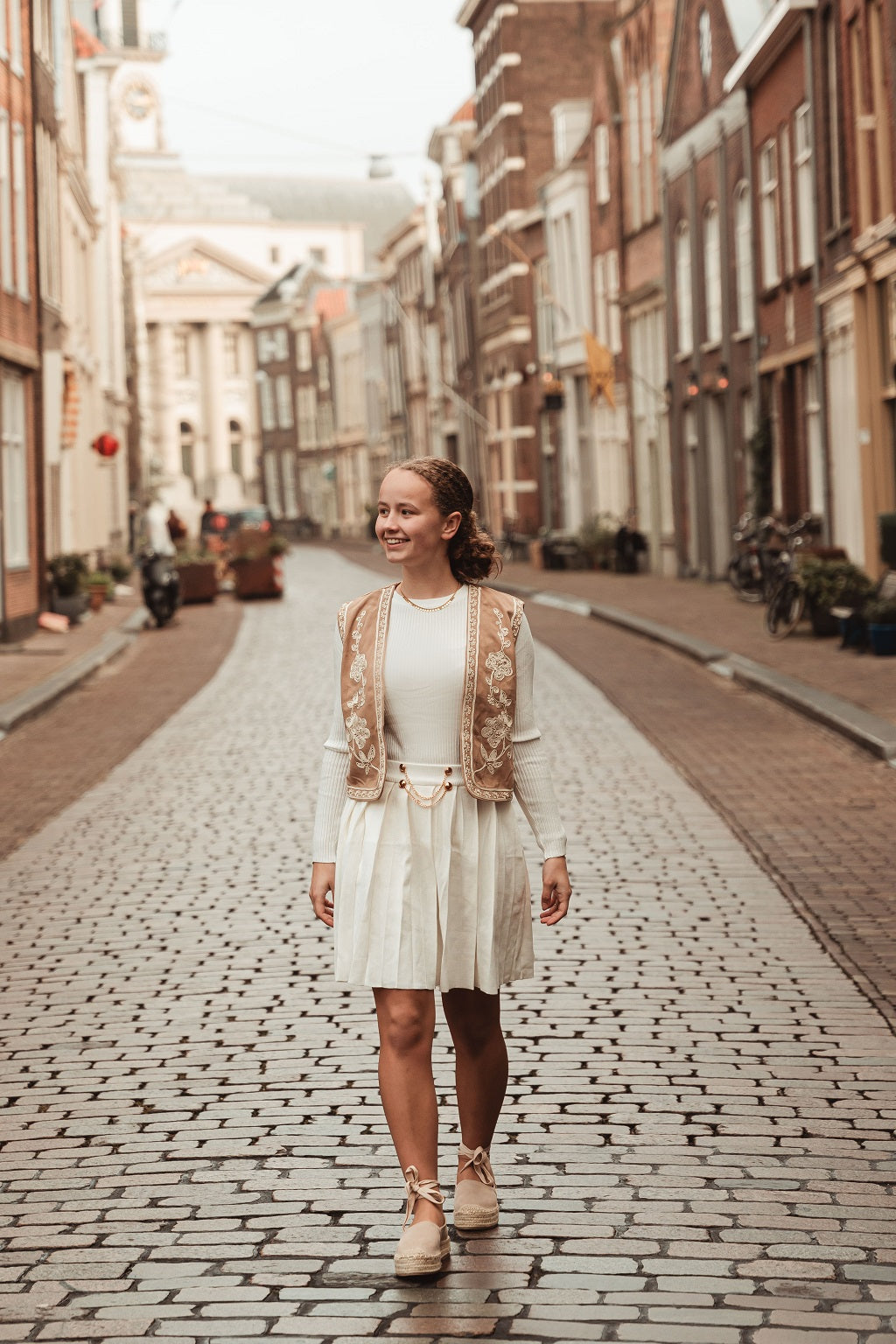 Taupe gilet