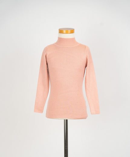 Roze truitje met pailletten