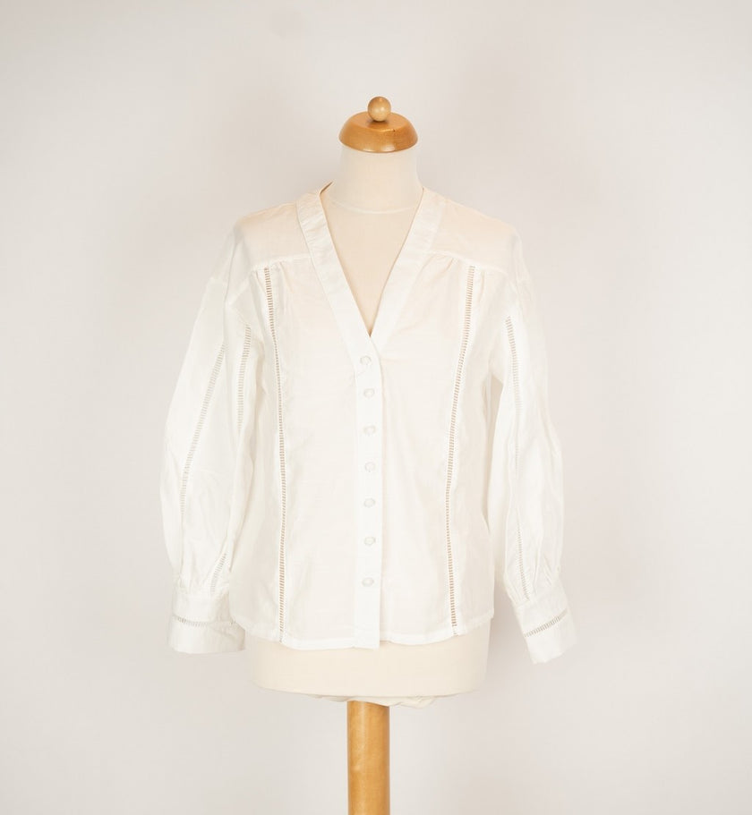 Witte blouse