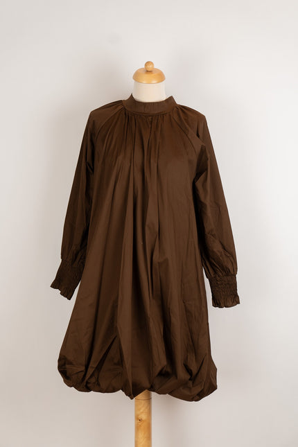 Bruine ballonjurk