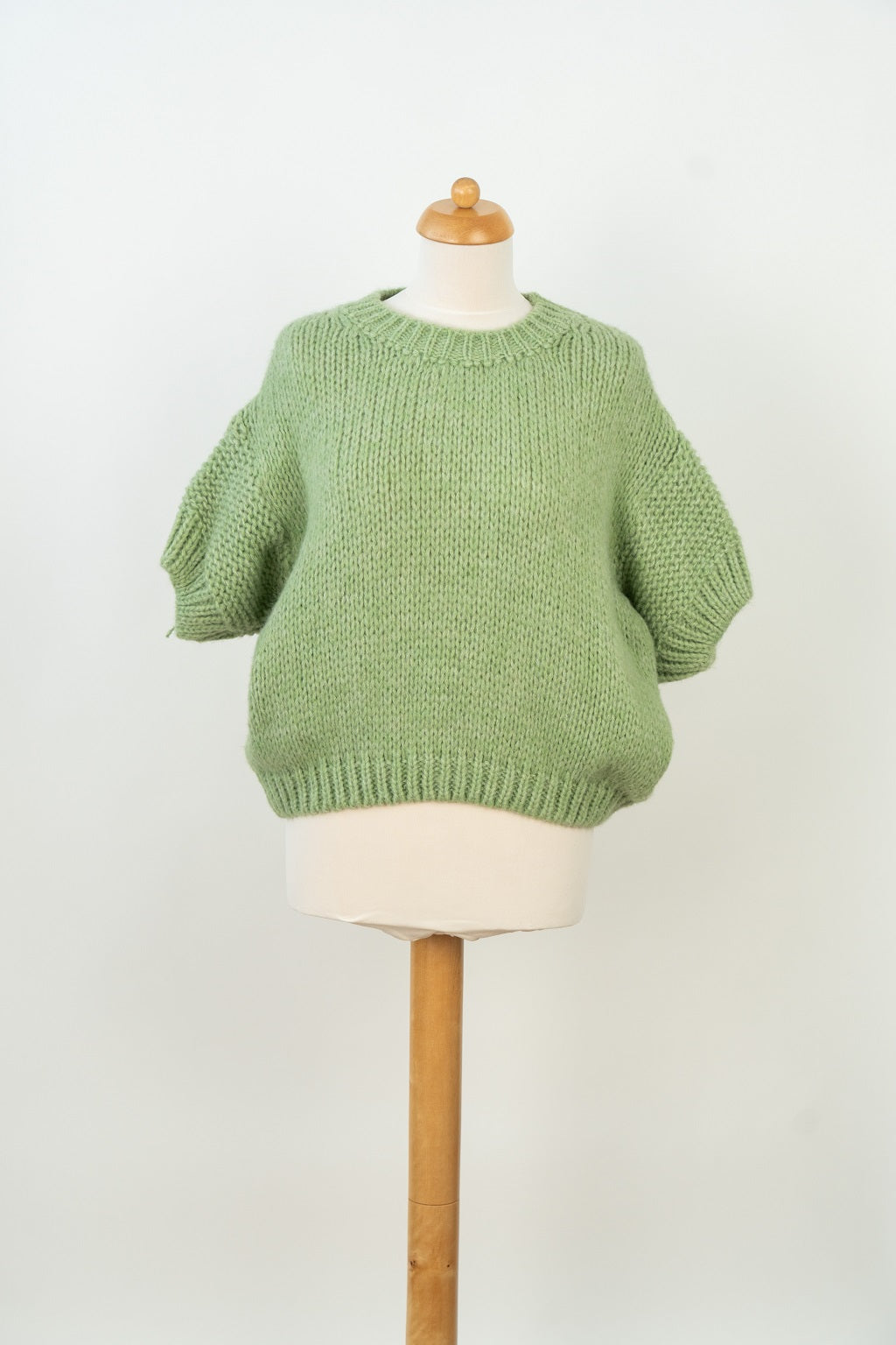 Mintgroen oversized truitje