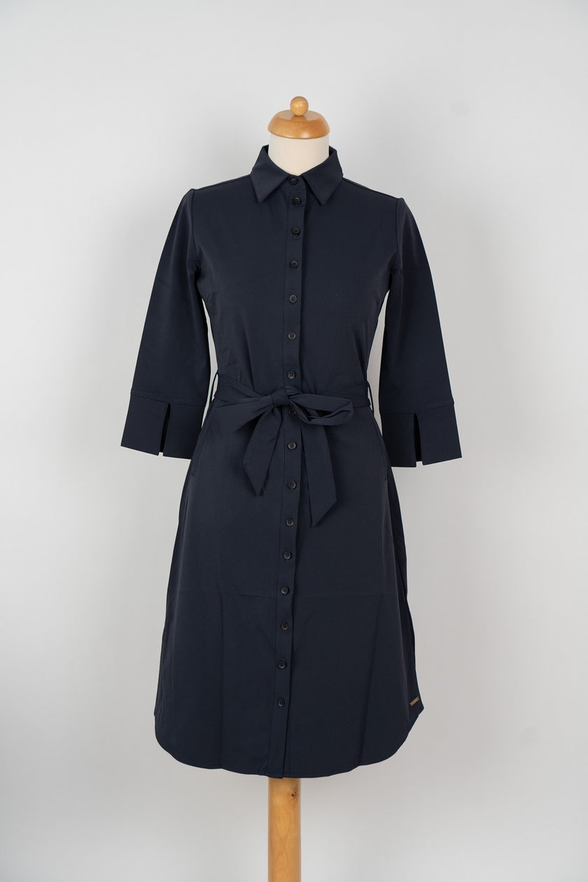 Donkerblauwe jurk Mi Piace