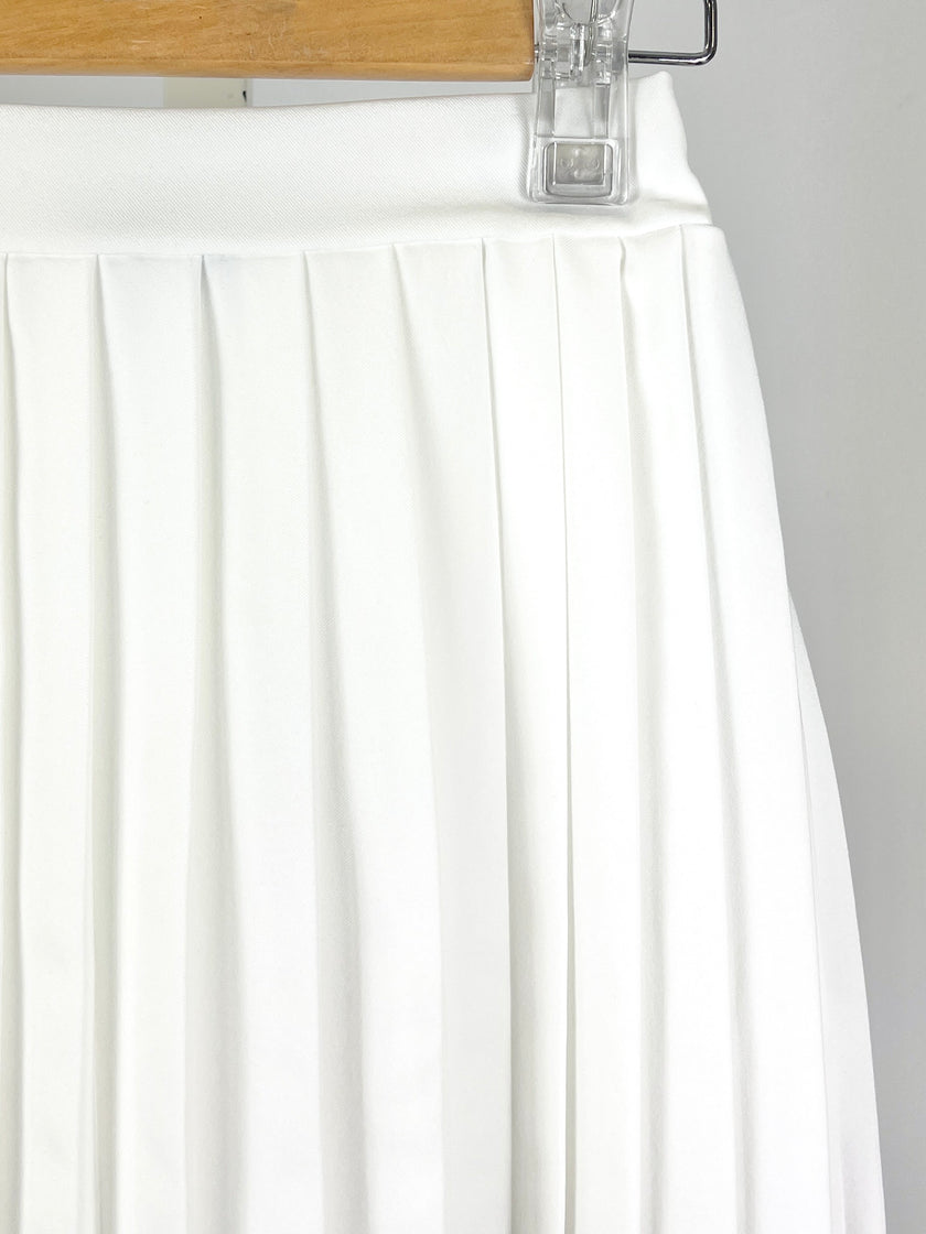 Offwhite plooirokje