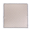Sjaaltje beige-offwhite-zwart, stip