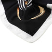 Sjaaltje zwart-goudkleur-offwhite