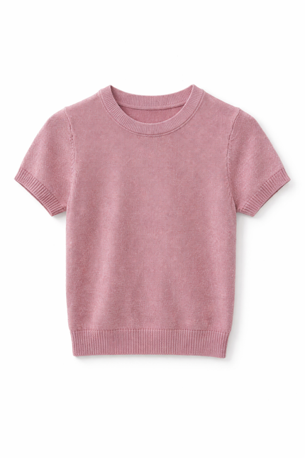 Roze lurex truitje