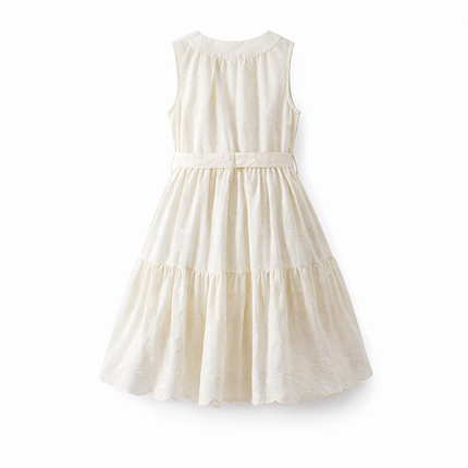 Poederbeige jurk