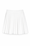 Offwhite plooirokje