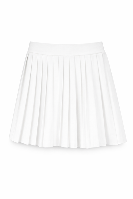 Offwhite plooirokje