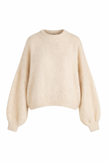Lichtzand oversized trui