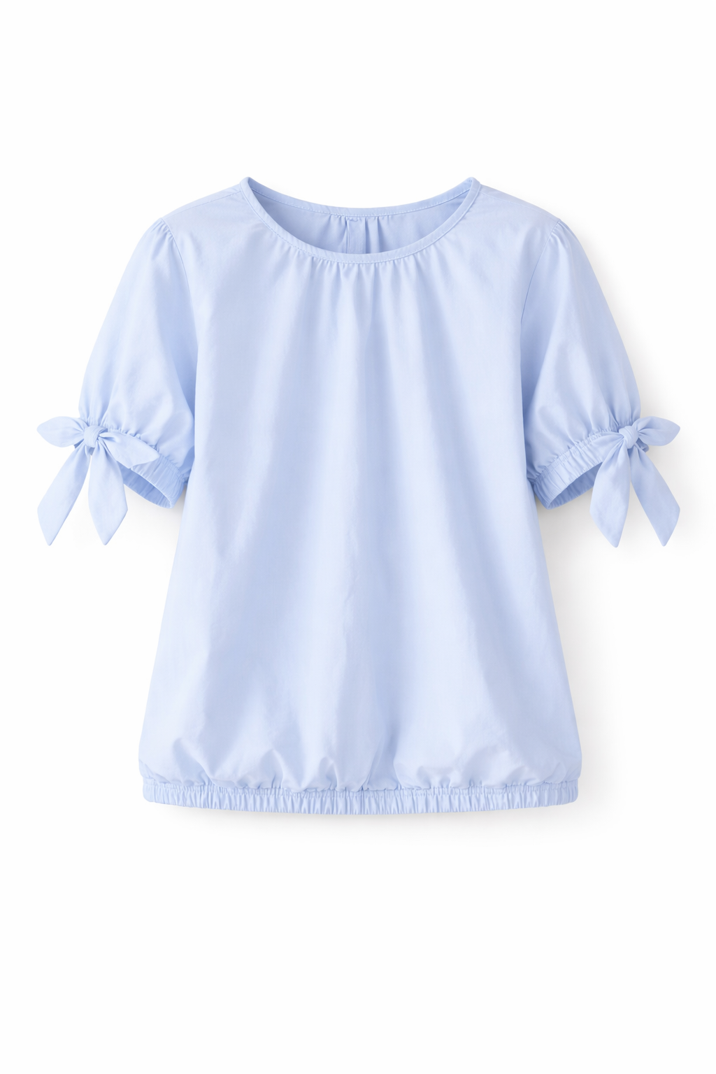 Lichtblauwe blouse