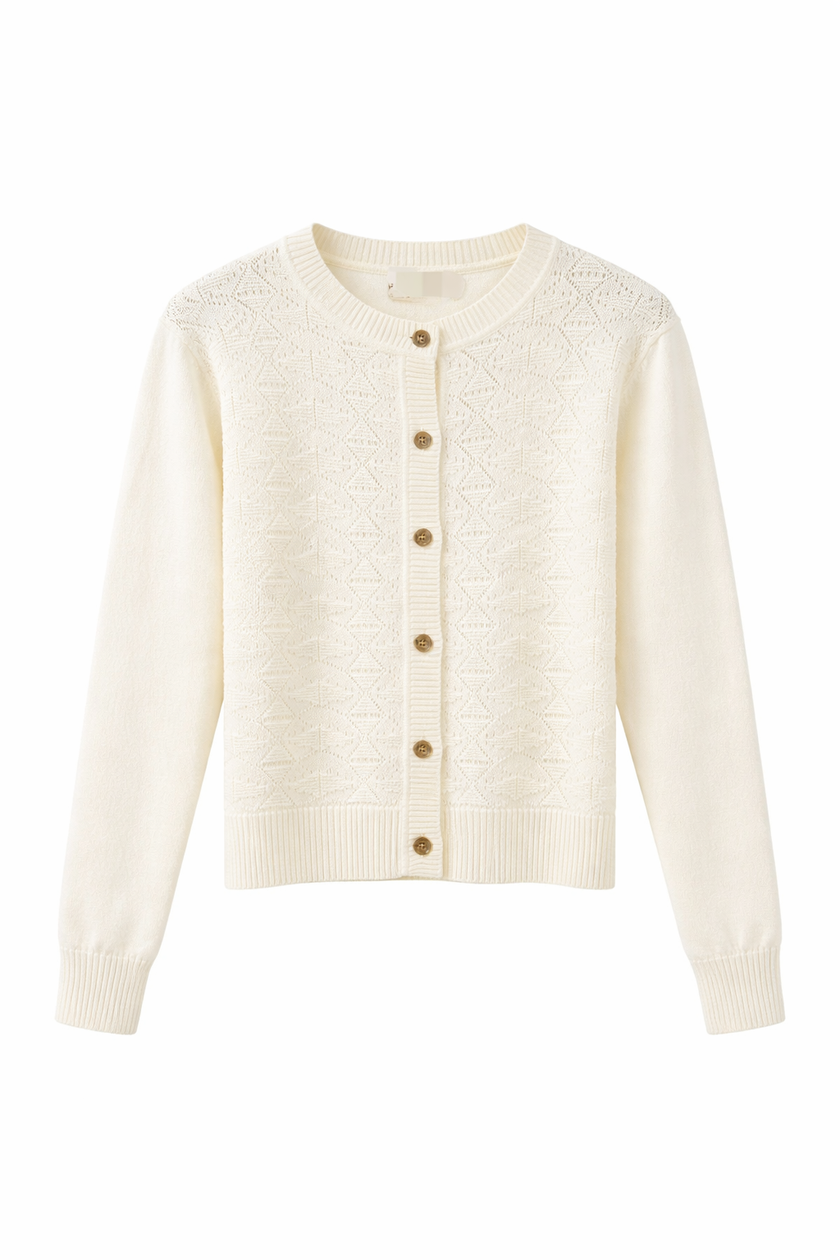 Offwhite vestje