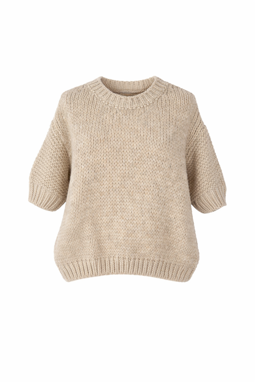Beige oversized truitje