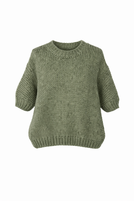 Groen oversized truitje
