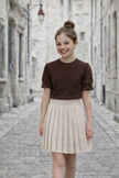 Donkerbruin shirtje