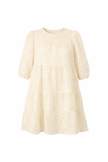 Lichtbeige jurk