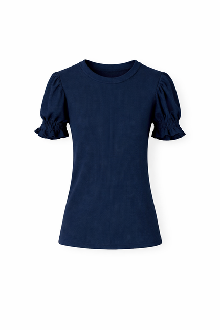 Donkerblauw shirt