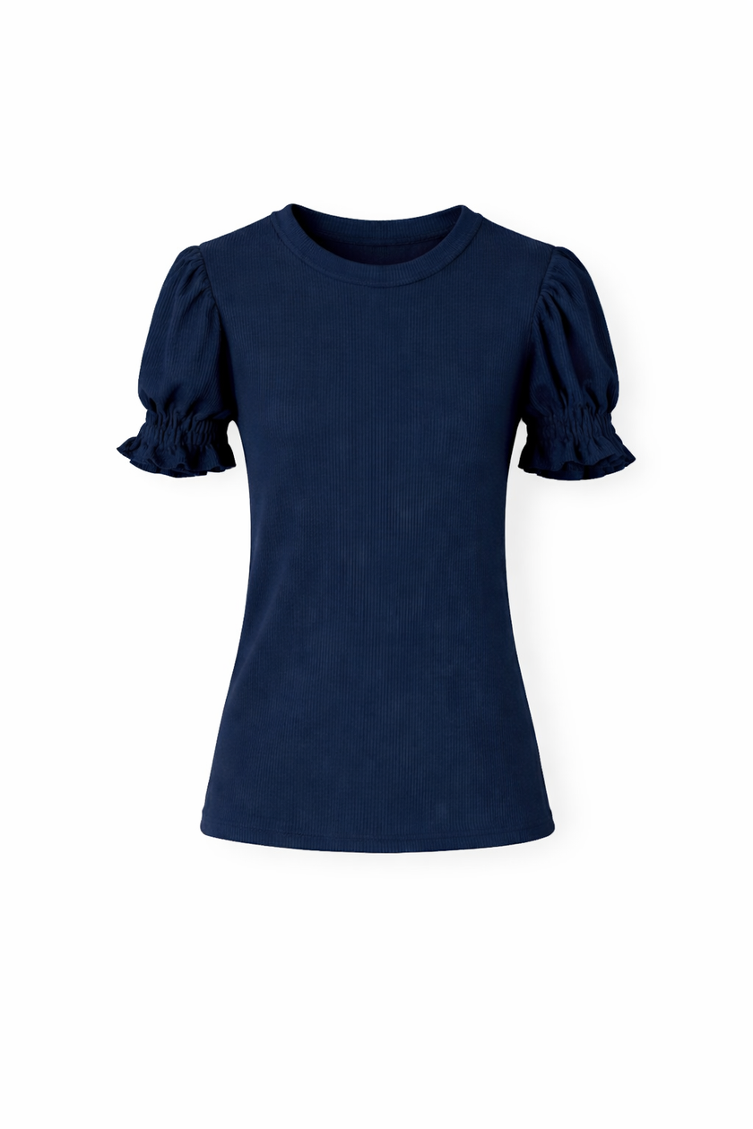Donkerblauw shirt