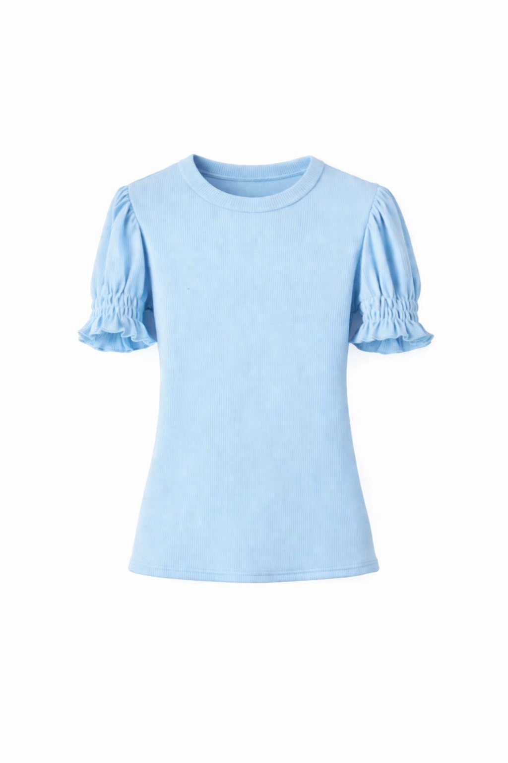 Lichtblauw shirt