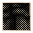Sjaaltje zwart-beige, stip