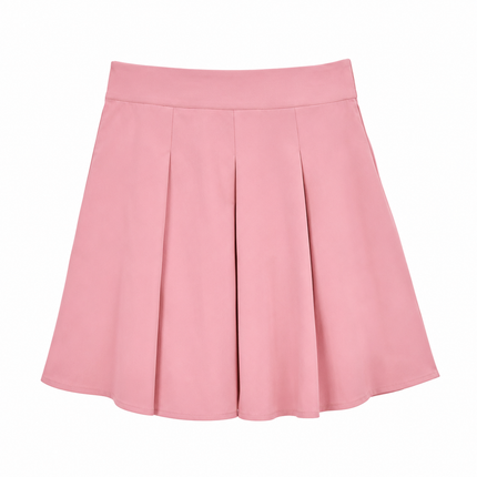 Roze plooirokje