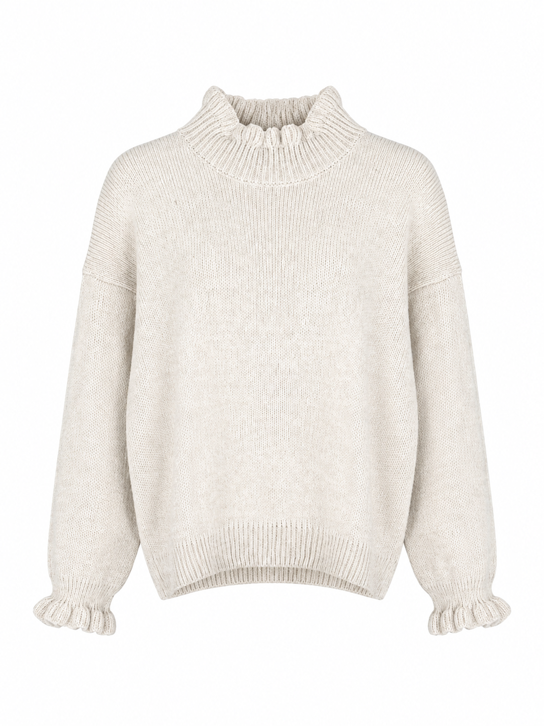Beige meisjes trui