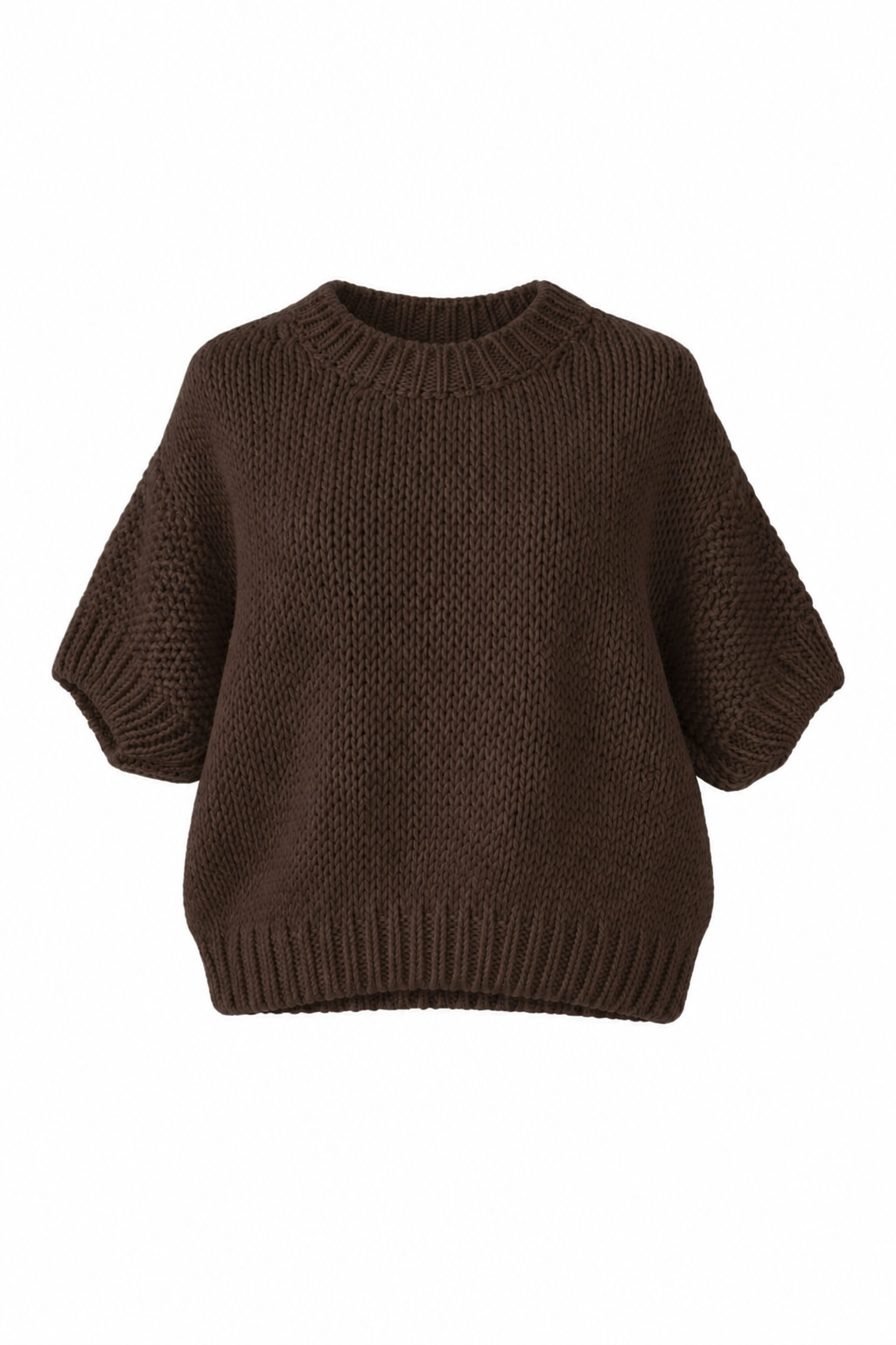 Donkerbruin oversized truitje