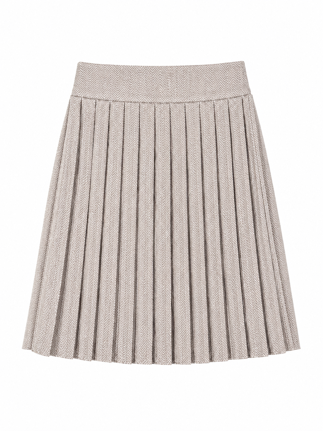 Beige tweed rokje