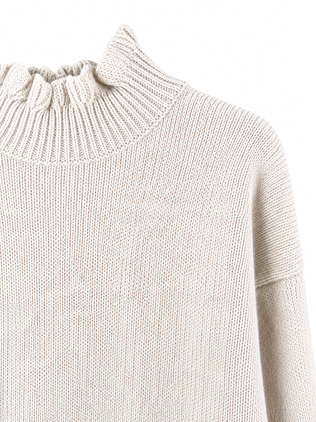 Beige meisjes trui