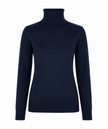 Donkerblauwe basic col