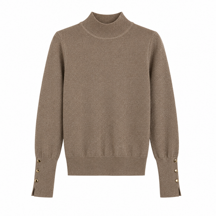 Taupe lurex truitje