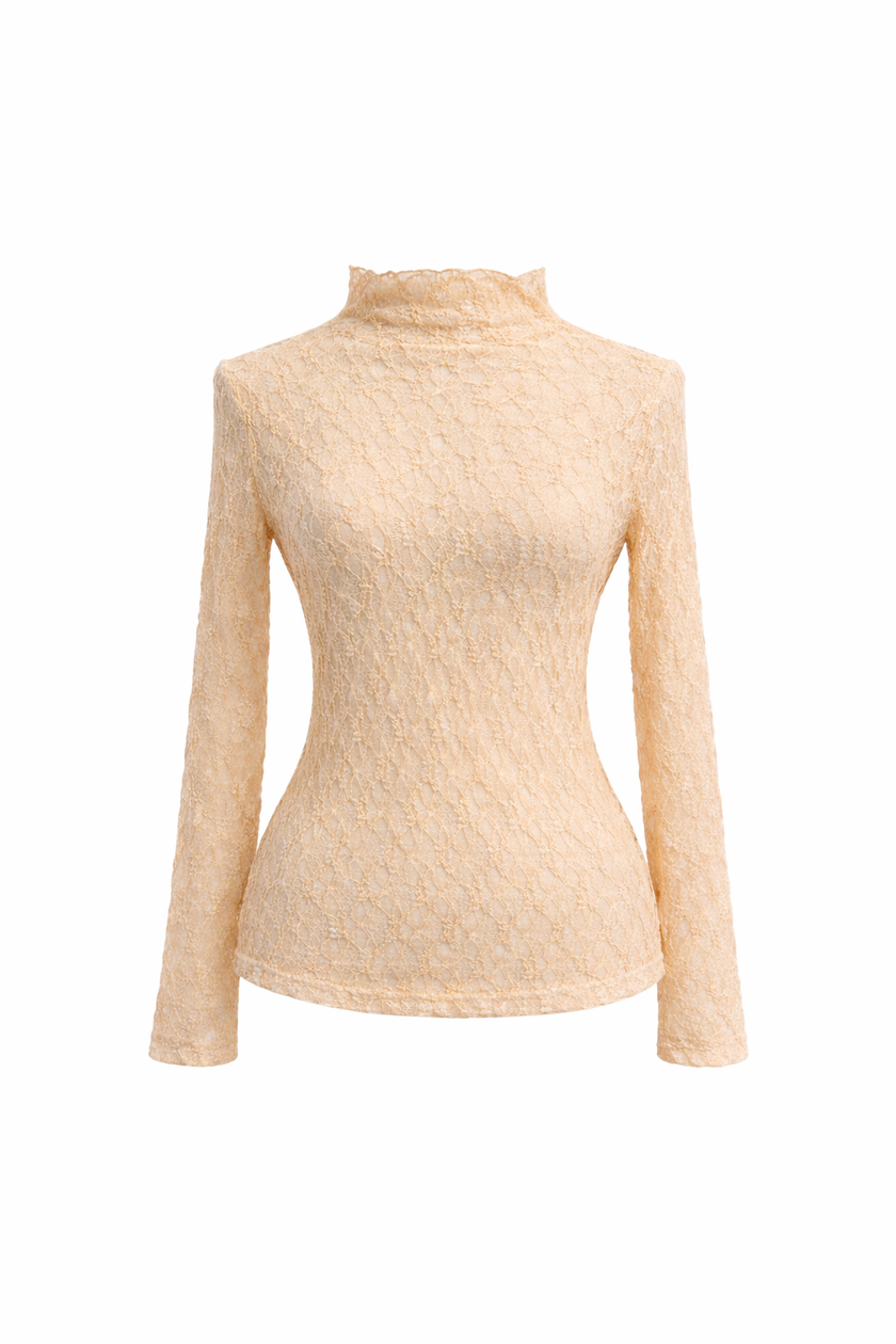 Kanten top, zand