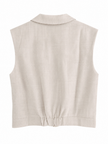 Beige gilet