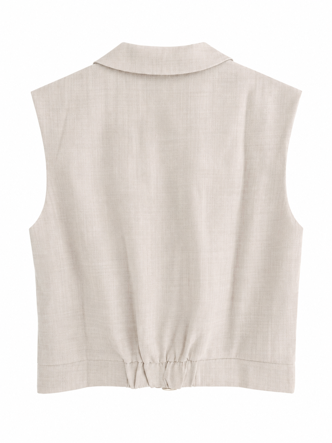 Beige gilet