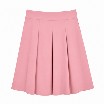 Roze plooirok