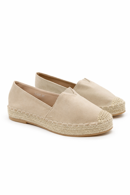 Beige espadrilles