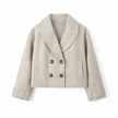 Beige jasje met knopen