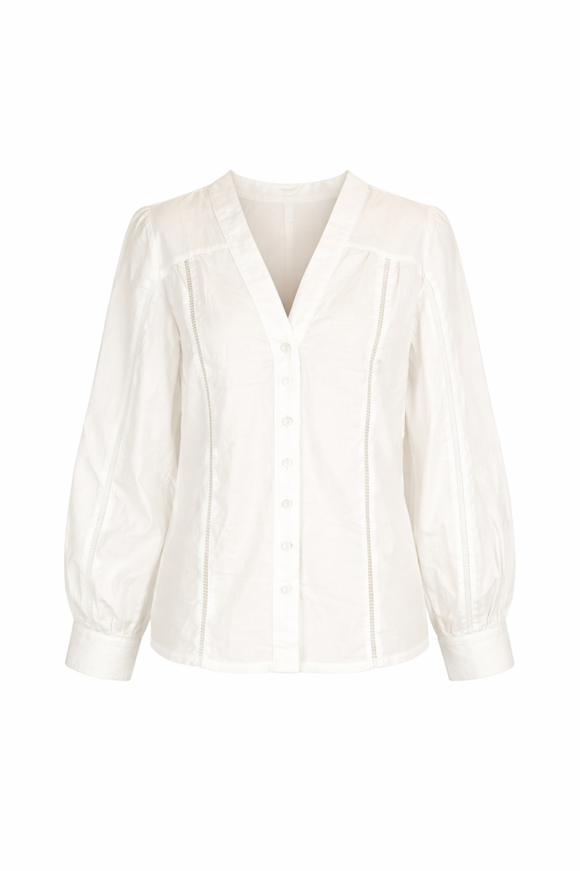 Witte blouse