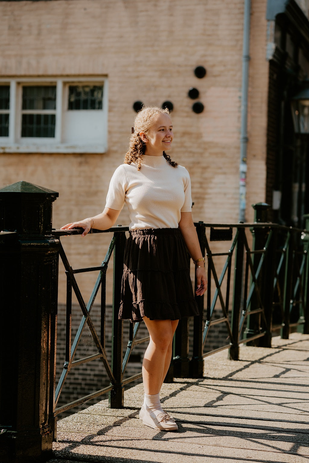 Beige truitje