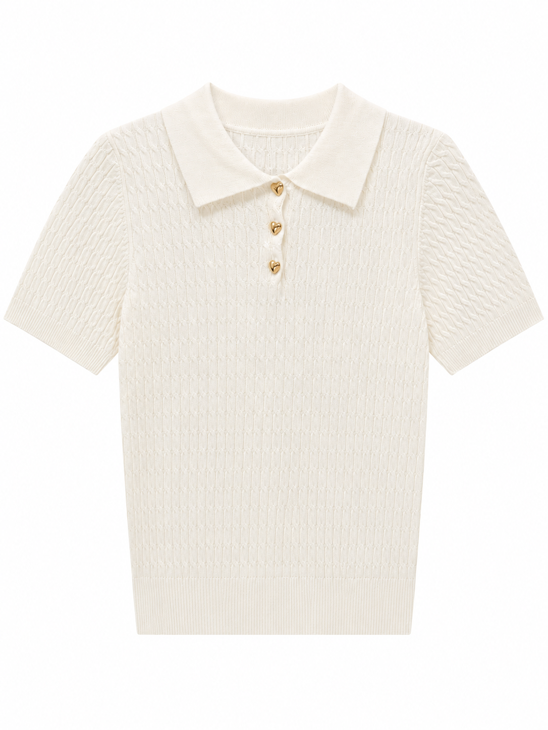 Offwhite kabeltruitje