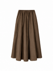 Bruine lange rok