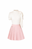 Roze plooirokje