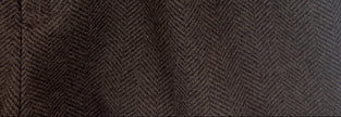 Donkerbruin tweed rokje
