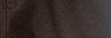 Donkerbruin tweed rokje