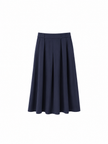 Donkerblauwe lange rok