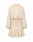 Beige jurk