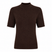 Donkerbruin lurex truitje