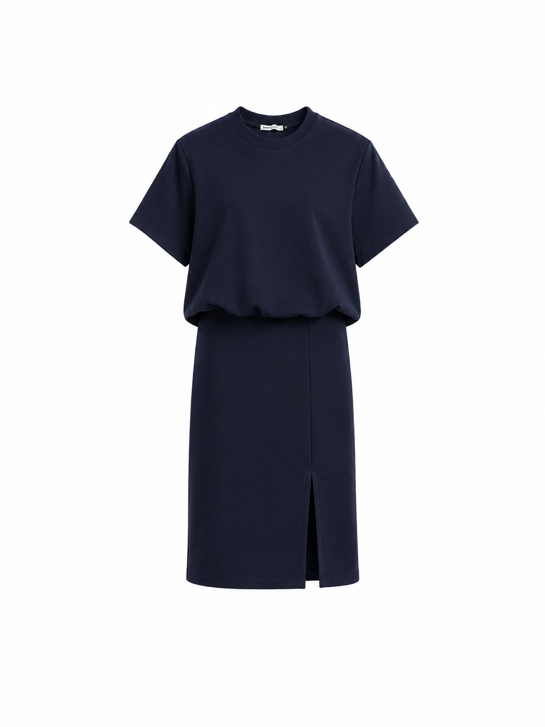 Donkerblauw set van rok en top, kinder