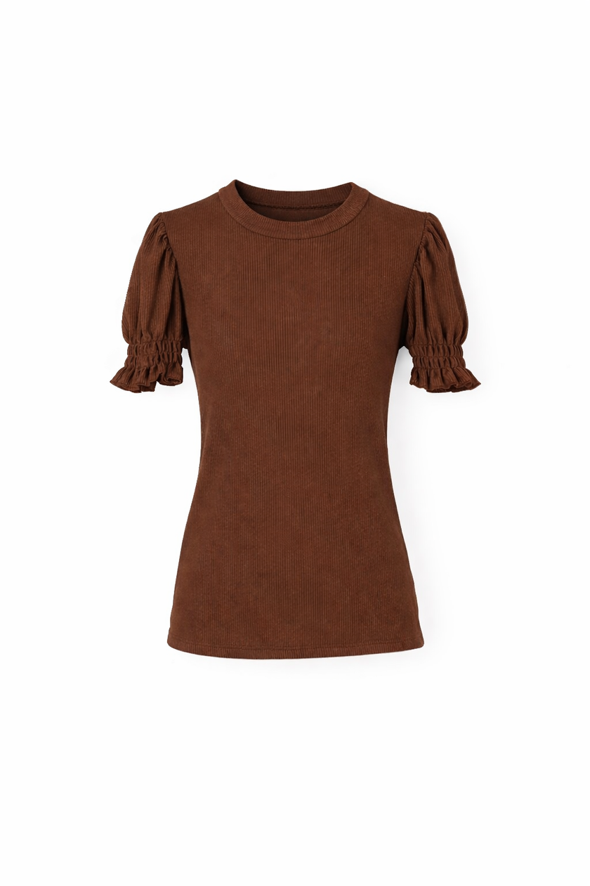 Donkerbruin shirtje